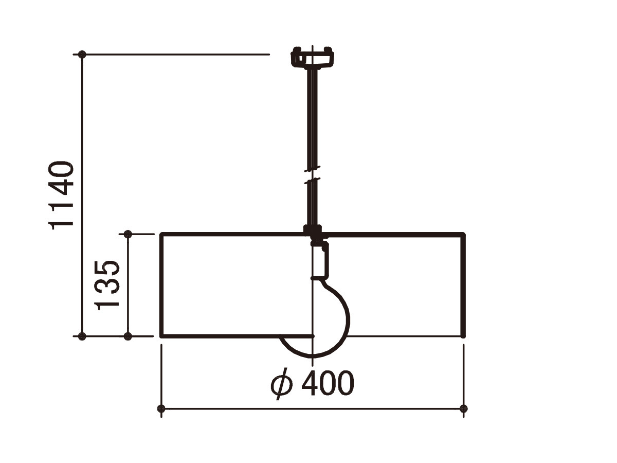 APROZ GALLON / 1PL / アプロス ガロン / 1灯 L - インテリア・家具