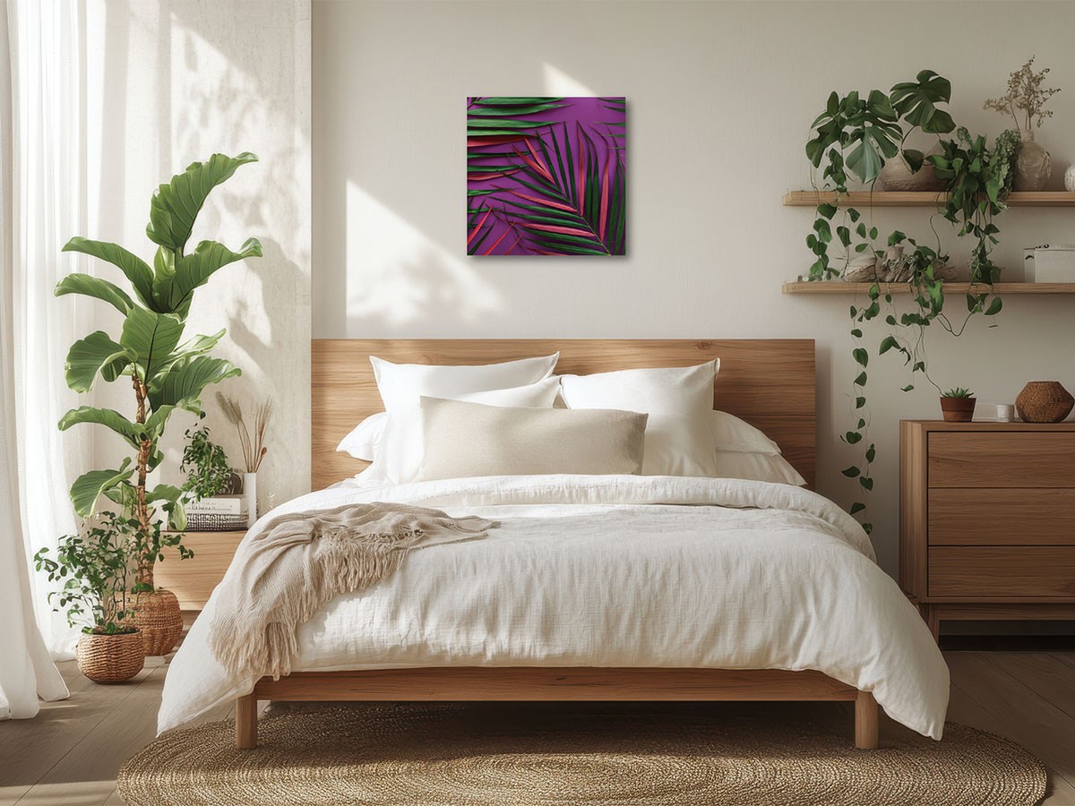 YOKO Takeuchi Botanic Palm Pink / ヨウコ タケウチ ボタニック ピンクパーム スクエア （アート・オブジェ > フォトパネル・フォトアート） 2