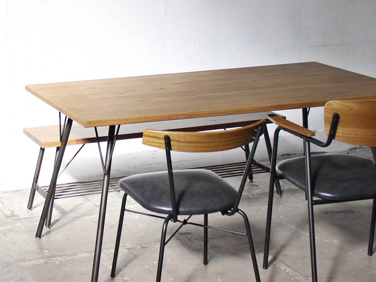 JOURNAL STANDARD FURNITURE SENS DINING TABLE M / ジャーナルスタンダードファニチャー サンク ダイニングテーブル M（MDF） （テーブル > ダイニングテーブル） 6