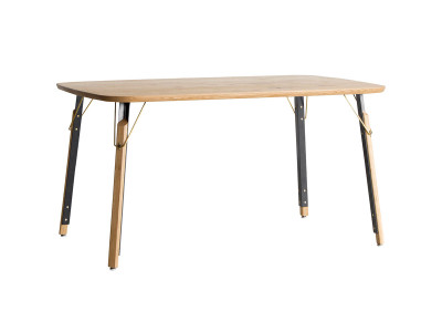 Easy Life MEATH DINING TABLE / イージーライフ ミース ダイニングテーブル カーブ天板 + No.6脚（クラフト脚） -  インテリア・家具通販【FLYMEe】