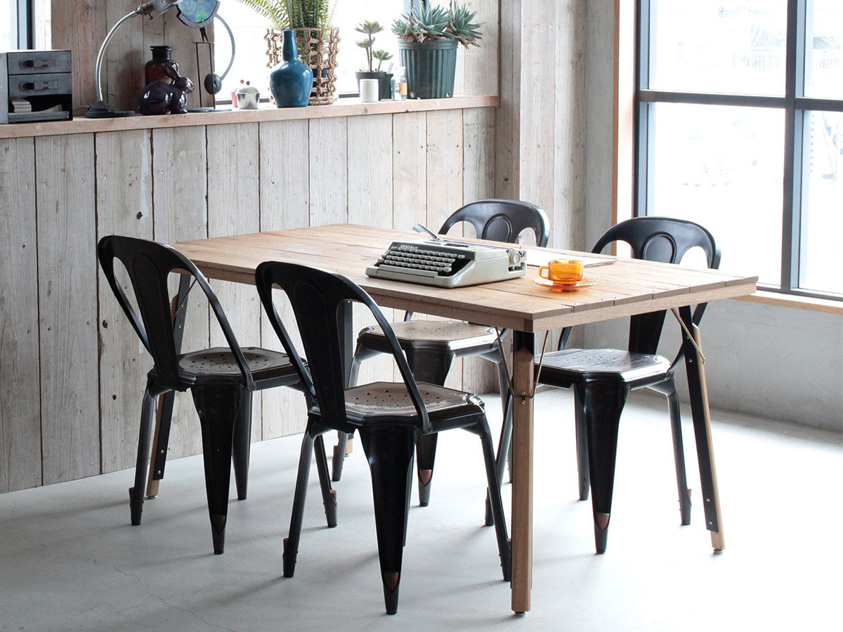Easy Life MEATH DINING TABLE / イージーライフ ミース ダイニングテーブル
カーブ天板 + No.6脚（クラフト脚） （テーブル > ダイニングテーブル） 10