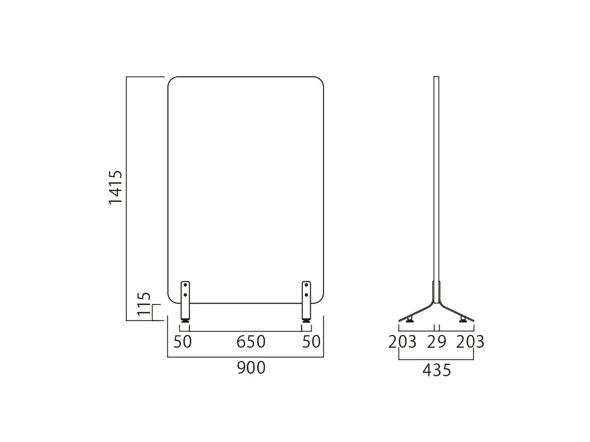 bellacontte ROOM DIVIDER / ベラコンテ ルームディバイダー （その他家具 > パーテーション・スクリーン） 7