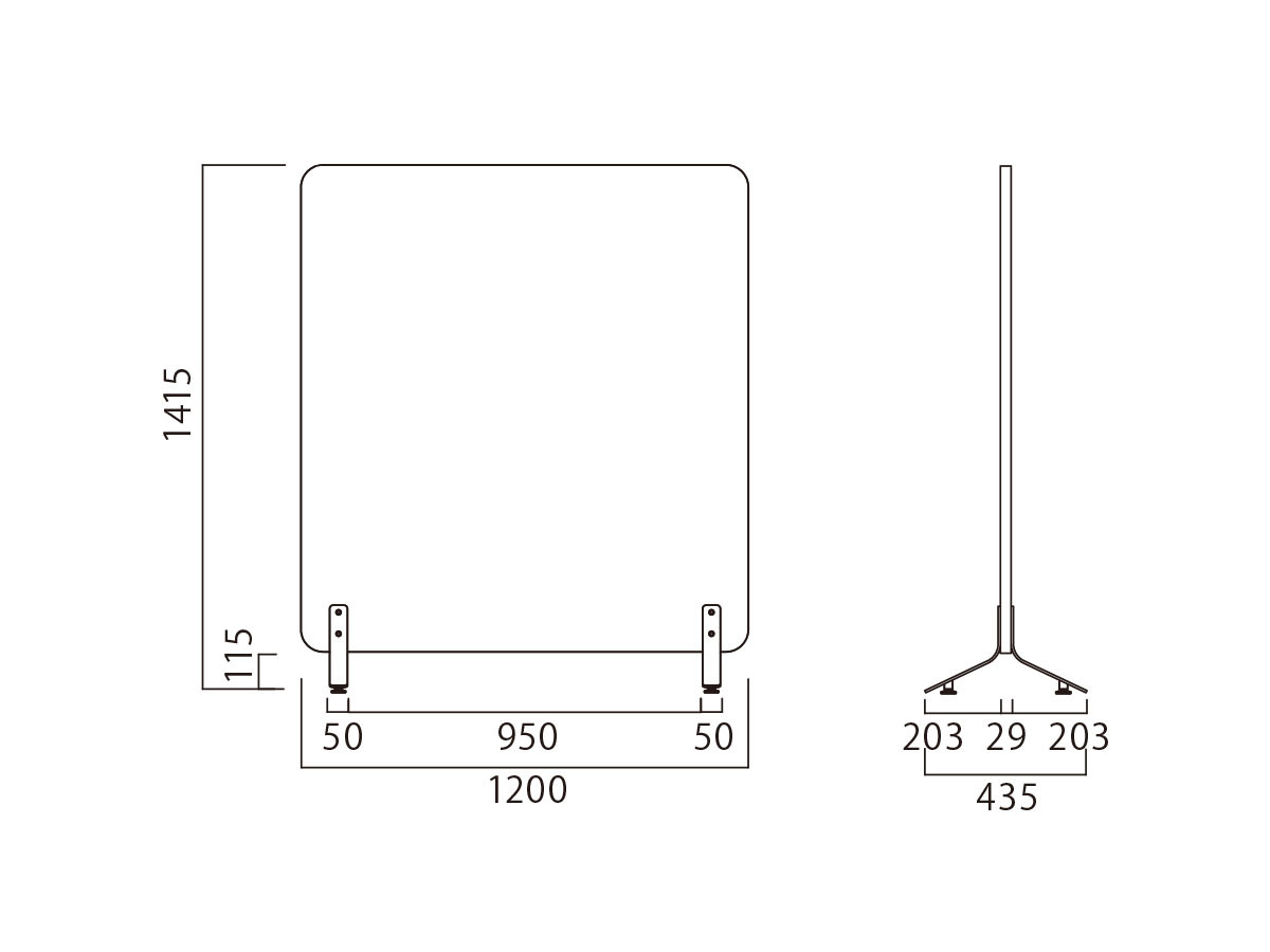 bellacontte ROOM DIVIDER / ベラコンテ ルームディバイダー （その他家具 > パーテーション・スクリーン） 8
