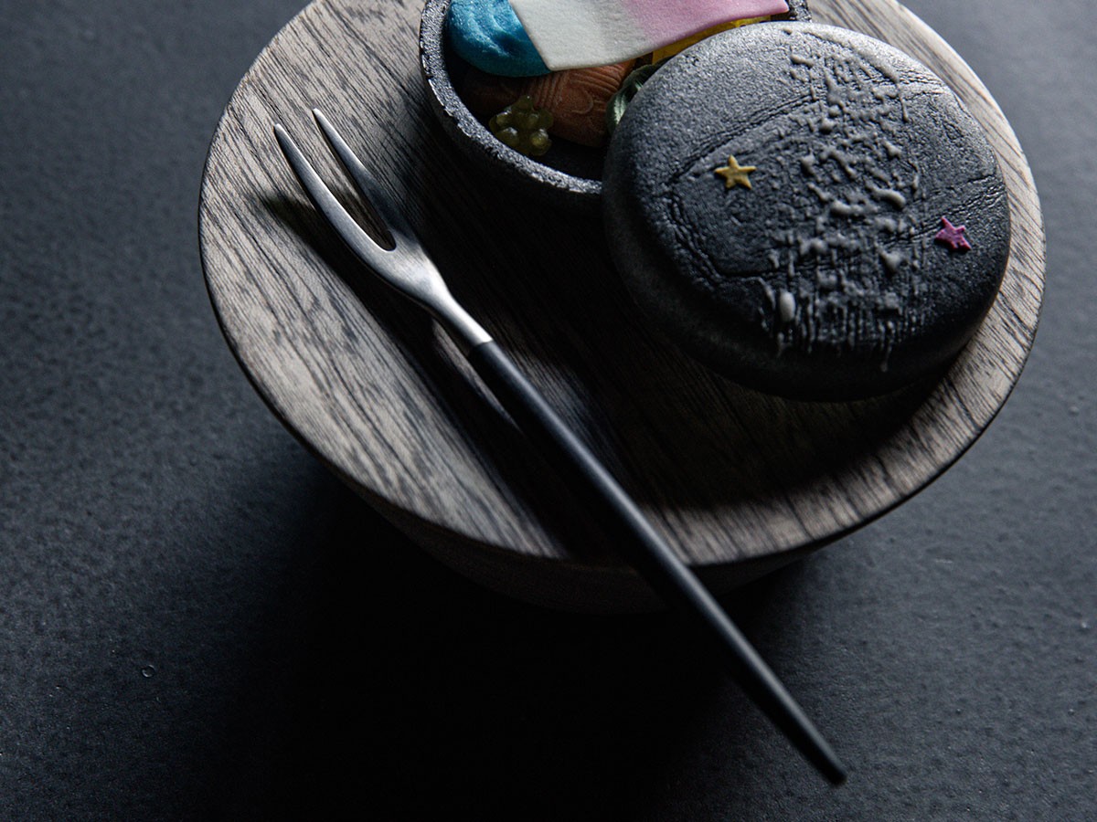 Cutipol WAGASHI Cutlery Set
KURO / クチポール 和菓子専用カトラリー 3本セット（黒） （食器・テーブルウェア > カトラリー） 3