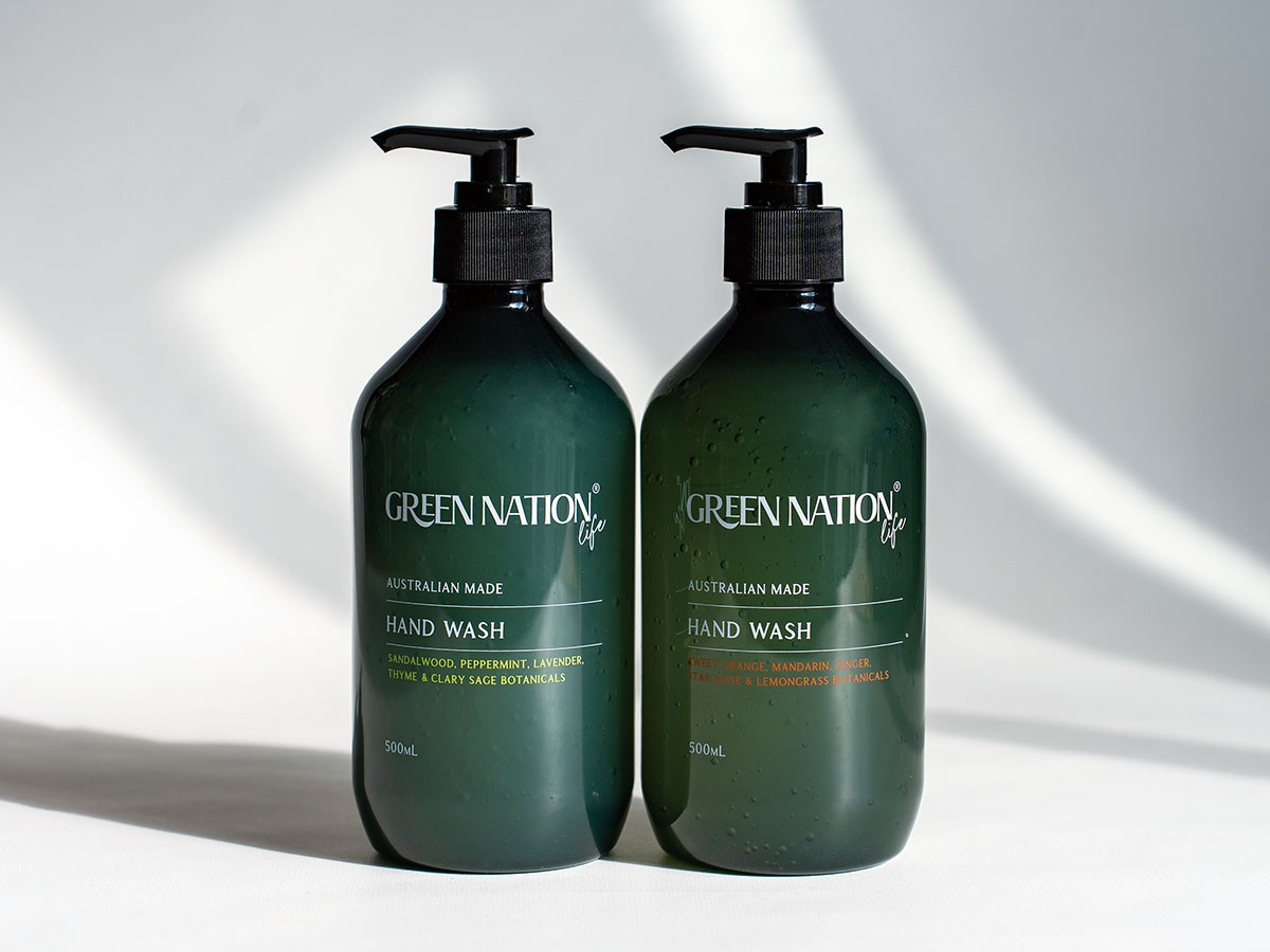 GREEN NATION life Hand Wash / グリーンネイションライフ ハンドウォッシュ 500ml（スイートオレンジ & レモングラス） （インテリア雑貨 > ボディケア） 3