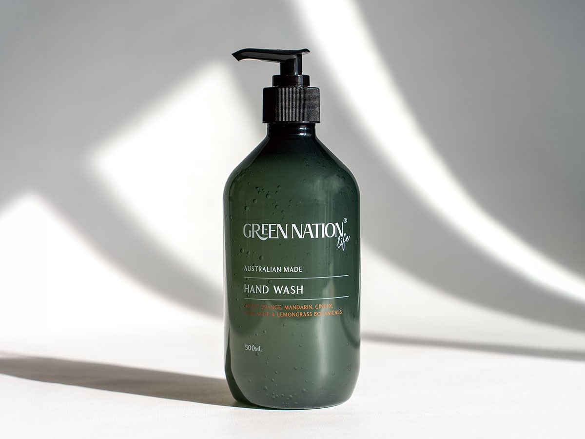 GREEN NATION life Hand Wash / グリーンネイションライフ ハンドウォッシュ 500ml（スイートオレンジ & レモングラス） （インテリア雑貨 > ボディケア） 2