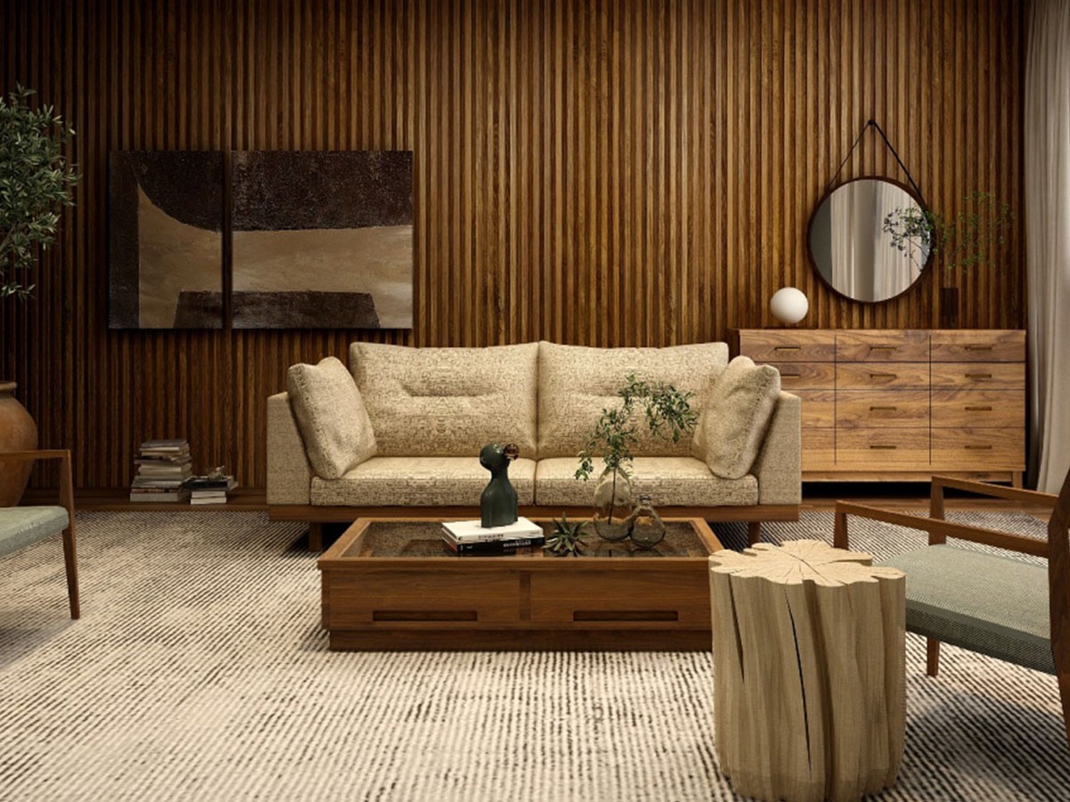 MASTERWAL DANISH GRANDE SOFA / マスターウォール デニッシュ グランデ ソファ ダブルアーム 3シーター215 （ソファ > 三人掛けソファ） 3