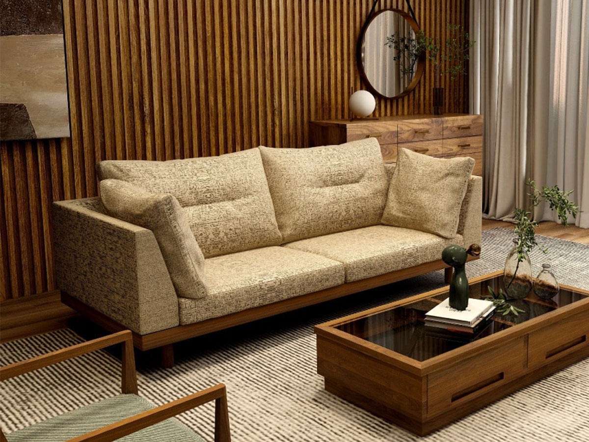 MASTERWAL DANISH GRANDE SOFA / マスターウォール デニッシュ グランデ ソファ ダブルアーム 3シーター215 （ソファ > 三人掛けソファ） 5