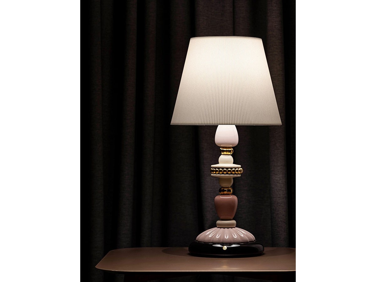 LLADRO Firefly Table Lamp / リヤドロ ファイヤーフライ テーブルランプ（ピンクゴールド） （ライト・照明 > テーブルランプ） 4