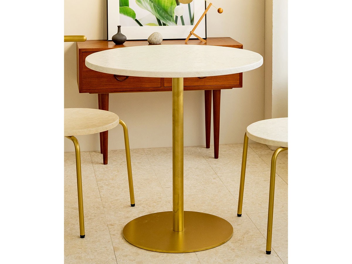 Urgent Undo Ku "air" Table 1.0 / アージェントアンドゥ クー “エア” テーブル 1.0 （ホワイトセーターストーン） （テーブル > カフェテーブル） 4