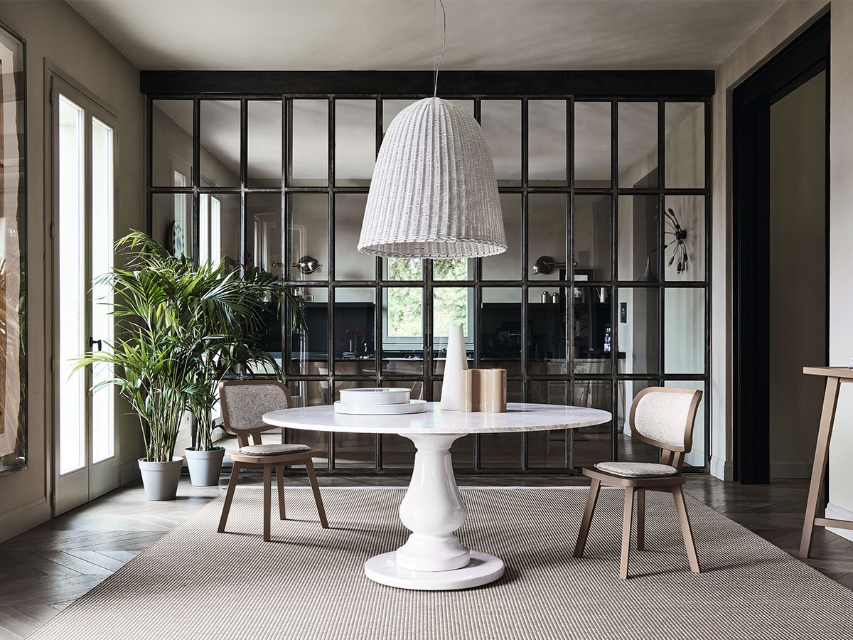 GERVASONI Bell 95 Suspension lamp / ジェルバゾーニ ベル 95 ペンダントライト（ナチュラルメランジ） （ライト・照明 > ペンダントライト） 4