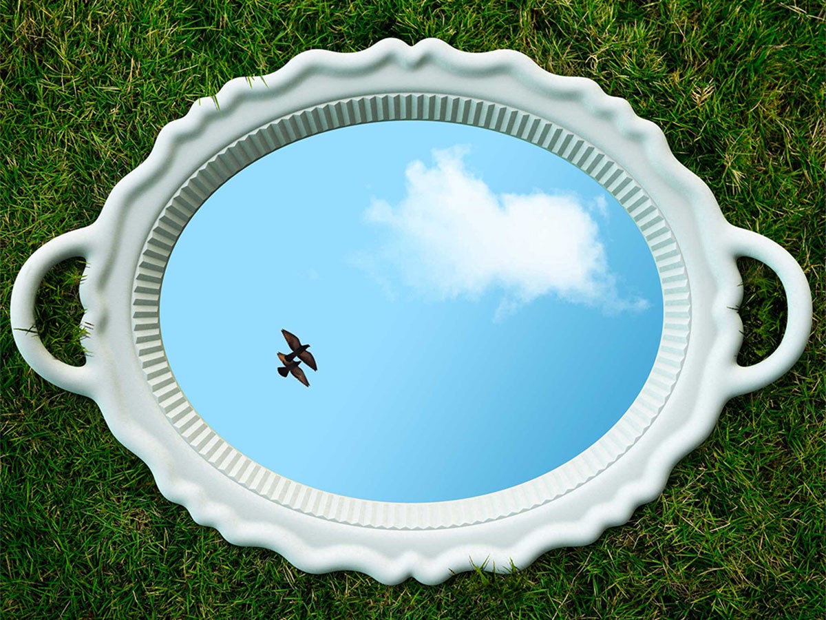 Qeeboo Plateau Miroir / キーブー プラトーミロワール （ミラー・ドレッサー > 壁掛けミラー・壁掛け鏡） 3