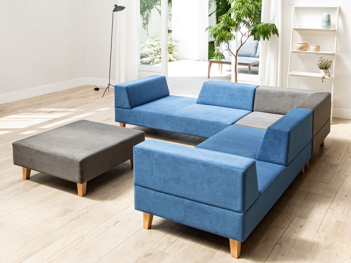 FLANNEL SOFA PIVO 1P CORNER / フランネルソファ ピヴォ 1人掛けコーナーソファ （ソファ > 一人掛けソファ） 14