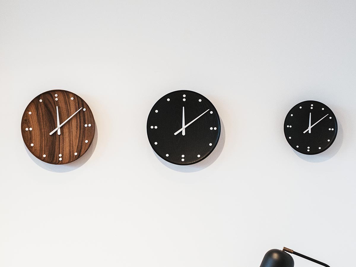 ARCHITECTMADE FJ Clock Black 35 / アーキテクトメイド FJ クロック ブラック 直径35cm （時計 > 壁掛け時計） 4