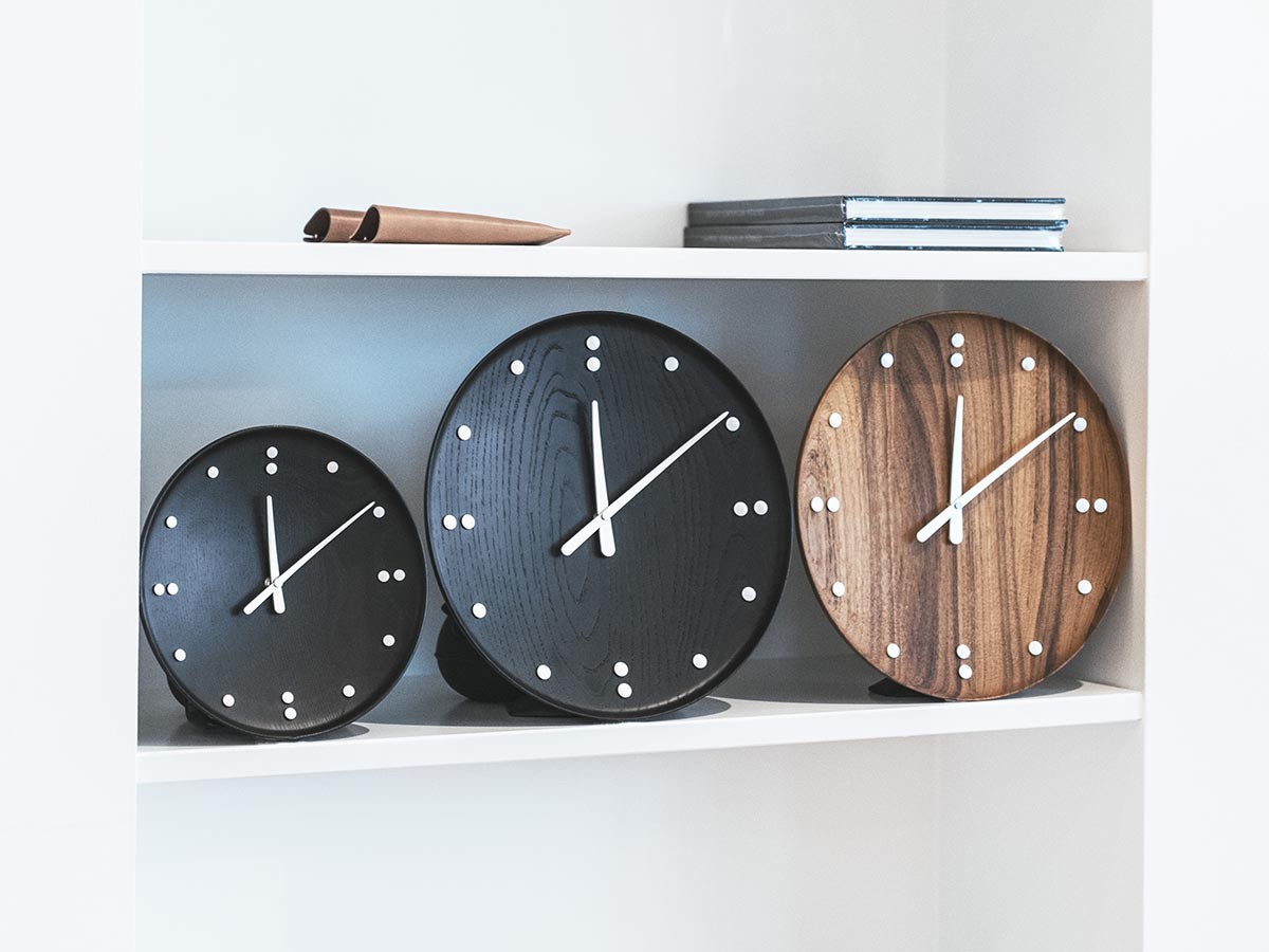 ARCHITECTMADE FJ Clock Black 35 / アーキテクトメイド FJ クロック ブラック 直径35cm （時計 > 壁掛け時計） 2