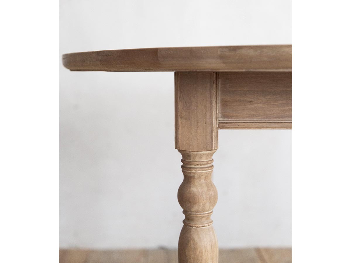 Knot antiques KIRIN DINING TABLE / ノットアンティークス キリン ダイニングテーブル 直径110cm （テーブル > カフェテーブル） 8