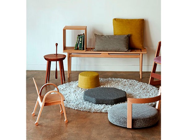 日進木工 ac-cent TABLE & BENCH / にっしんもっこう アクセント テーブル ＆ ベンチ （チェア・椅子 > ベンチ） 6