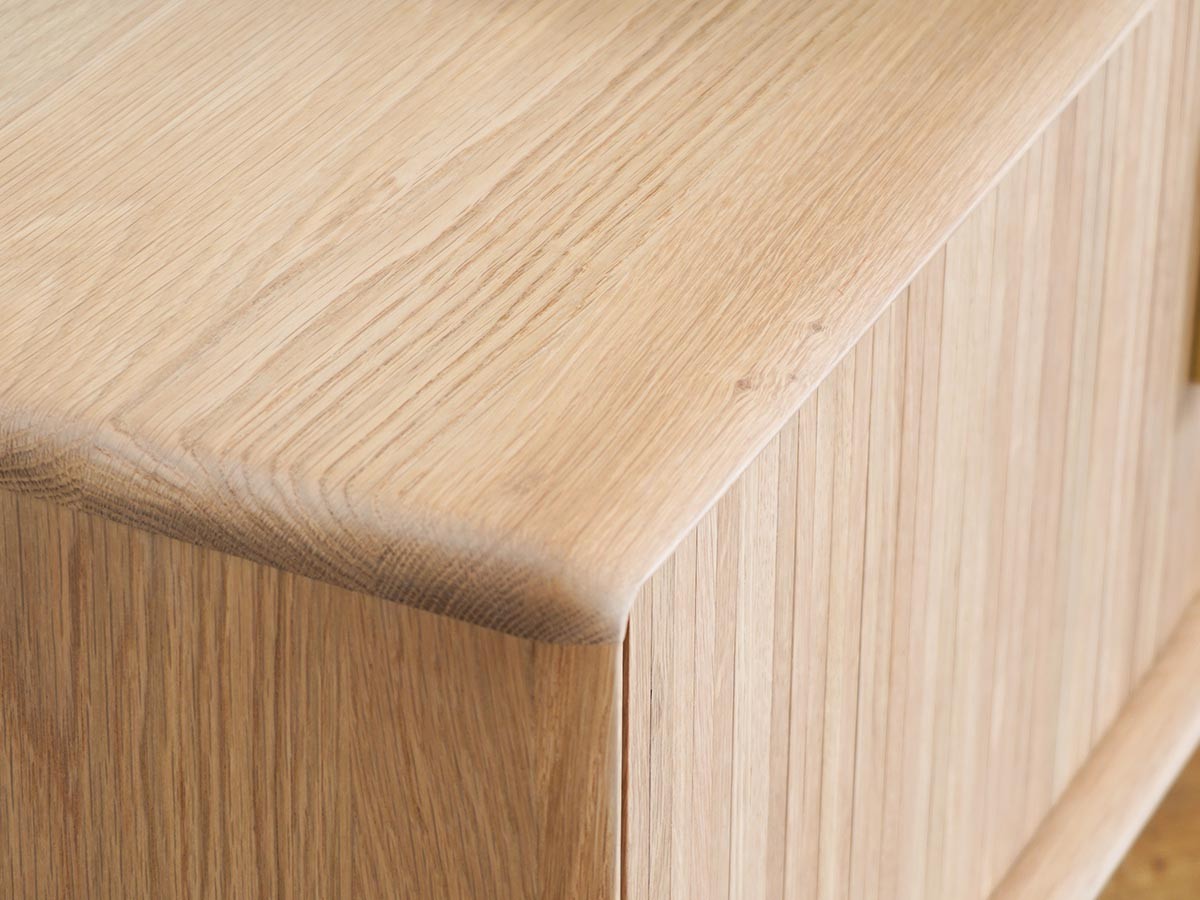 XANDER DESIGNS JULIE TV BOARD 1600 WHITE OAK / サンダーデザイン ジュリー テレビボード 1600（ホワイトオーク） （テレビボード・テレビ台 > テレビ台・ローボード） 10