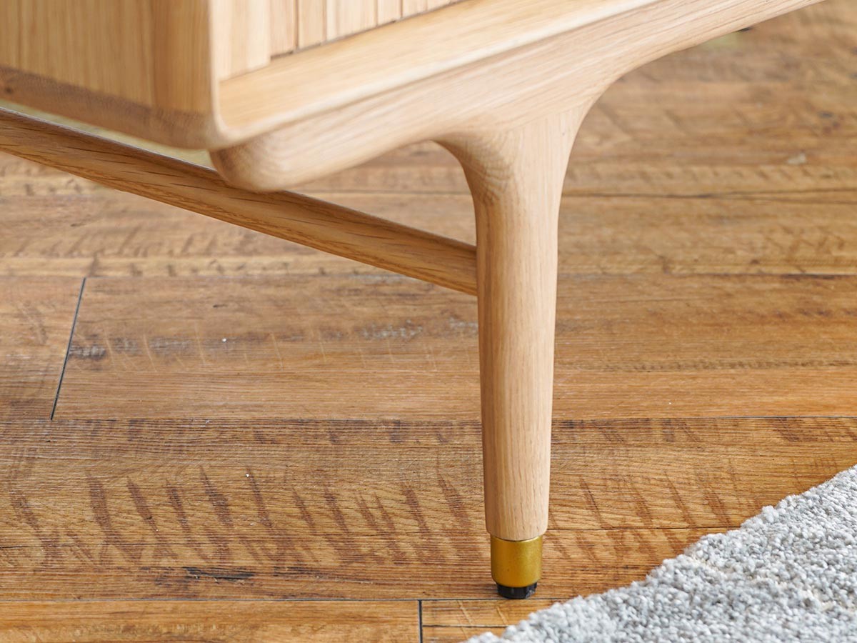 XANDER DESIGNS JULIE TV BOARD 1600 WHITE OAK / サンダーデザイン ジュリー テレビボード 1600（ホワイトオーク） （テレビボード・テレビ台 > テレビ台・ローボード） 12