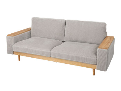 ✩送料込み✩アーバンリサーチ　ソファ BOTHY Canvas Sofa 3P オーク無垢材(one Blue): 家具｜URBAN