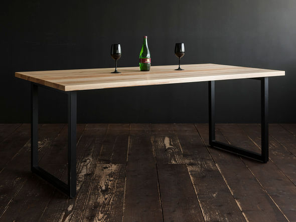 DINING TABLE / ダイニングテーブル 幅180cm f58209（ホワイトアッシュ天板） （テーブル > ダイニングテーブル） 2