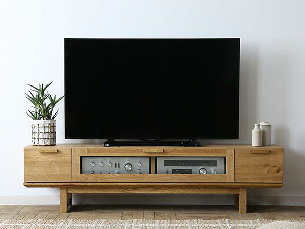 Easy Life SLAT TV BOARD / イージーライフ スラット テレビボード 高さ41cm （テレビボード・テレビ台 > テレビ台・ローボード） 3