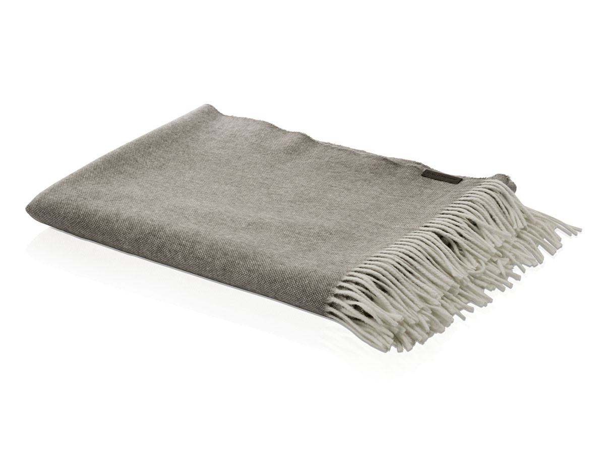 FRITZ HANSEN THROW CASHMERE / フリッツ・ハンセン スロー カシミア（ナチュラルブラウン） （雑貨・その他インテリア家具 > その他インテリア雑貨） 1