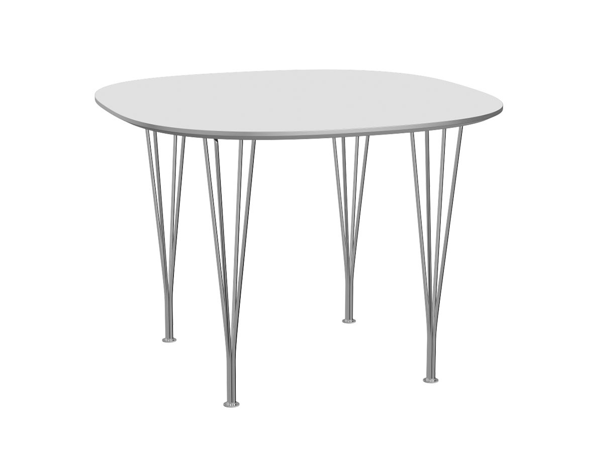 FRITZ HANSEN TABLE SERIES
SUPERCIRCULAR / フリッツ・ハンセン テーブルシリーズ
スーパー円テーブル スパンレッグ B603 （テーブル > カフェテーブル） 3
