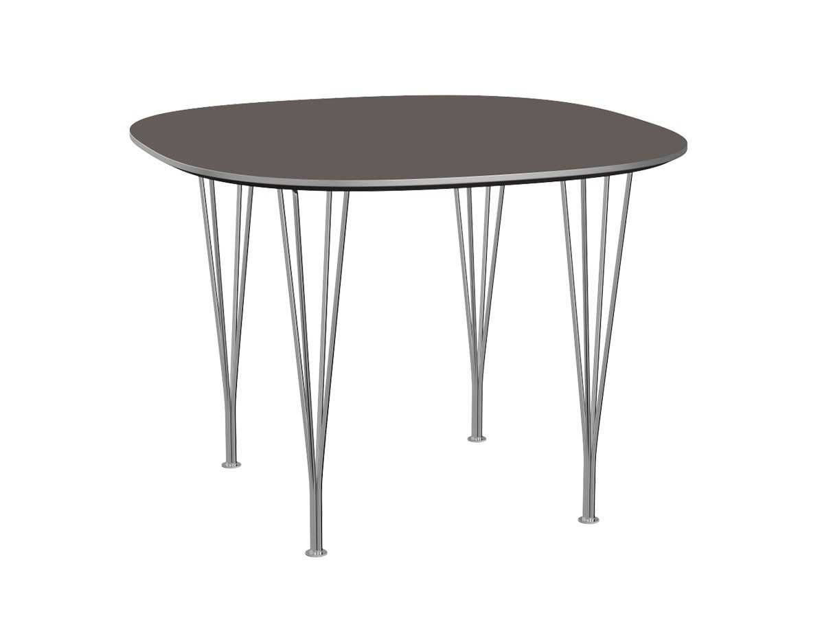 FRITZ HANSEN TABLE SERIES
SUPERCIRCULAR / フリッツ・ハンセン テーブルシリーズ
スーパー円テーブル スパンレッグ B603 （テーブル > カフェテーブル） 1