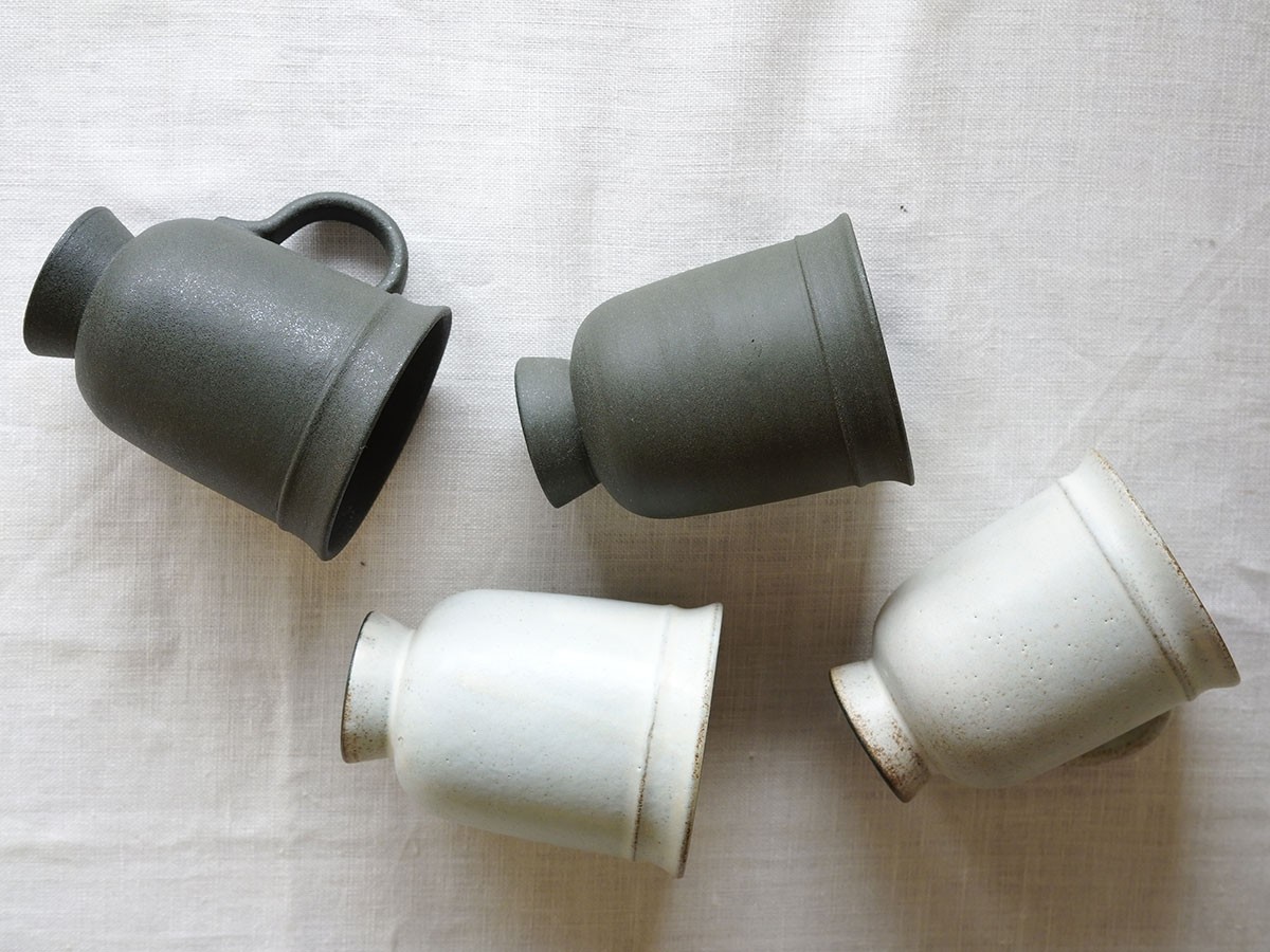 MISHIM POTTERY CREATION calm cup / ミシンポタリークリエイション カーム カップ（ネロ） （食器・テーブルウェア > マグカップ） 7