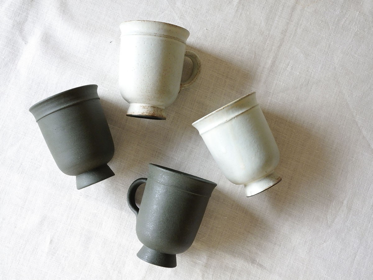 MISHIM POTTERY CREATION calm cup / ミシンポタリークリエイション カーム カップ（ネロ） （食器・テーブルウェア > マグカップ） 6