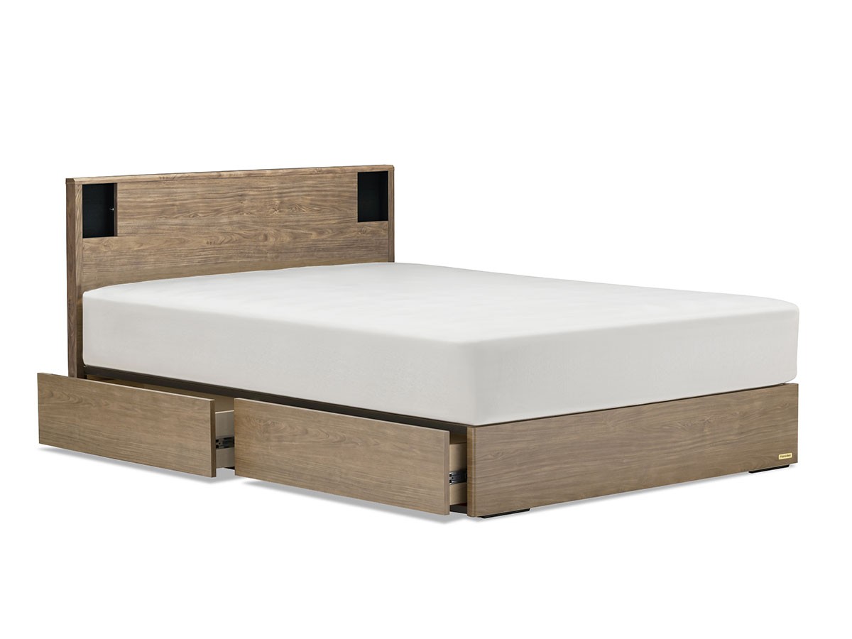 FRANCE BED LIFE TREATMENT Bed Frame / フランスベッド ライフトリートメント ベッドフレーム LT-102F  引出し付 - インテリア・家具通販【FLYMEe】