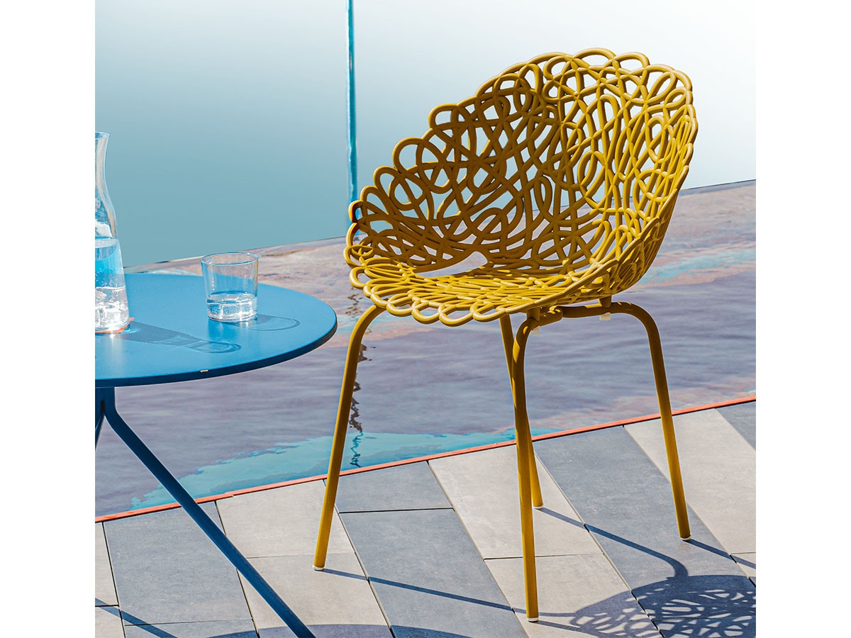 Qeeboo Bacana Chair Outdoor / キーブー バカナチェアアウトドア 2脚セット （チェア・椅子 > ダイニングチェア） 5