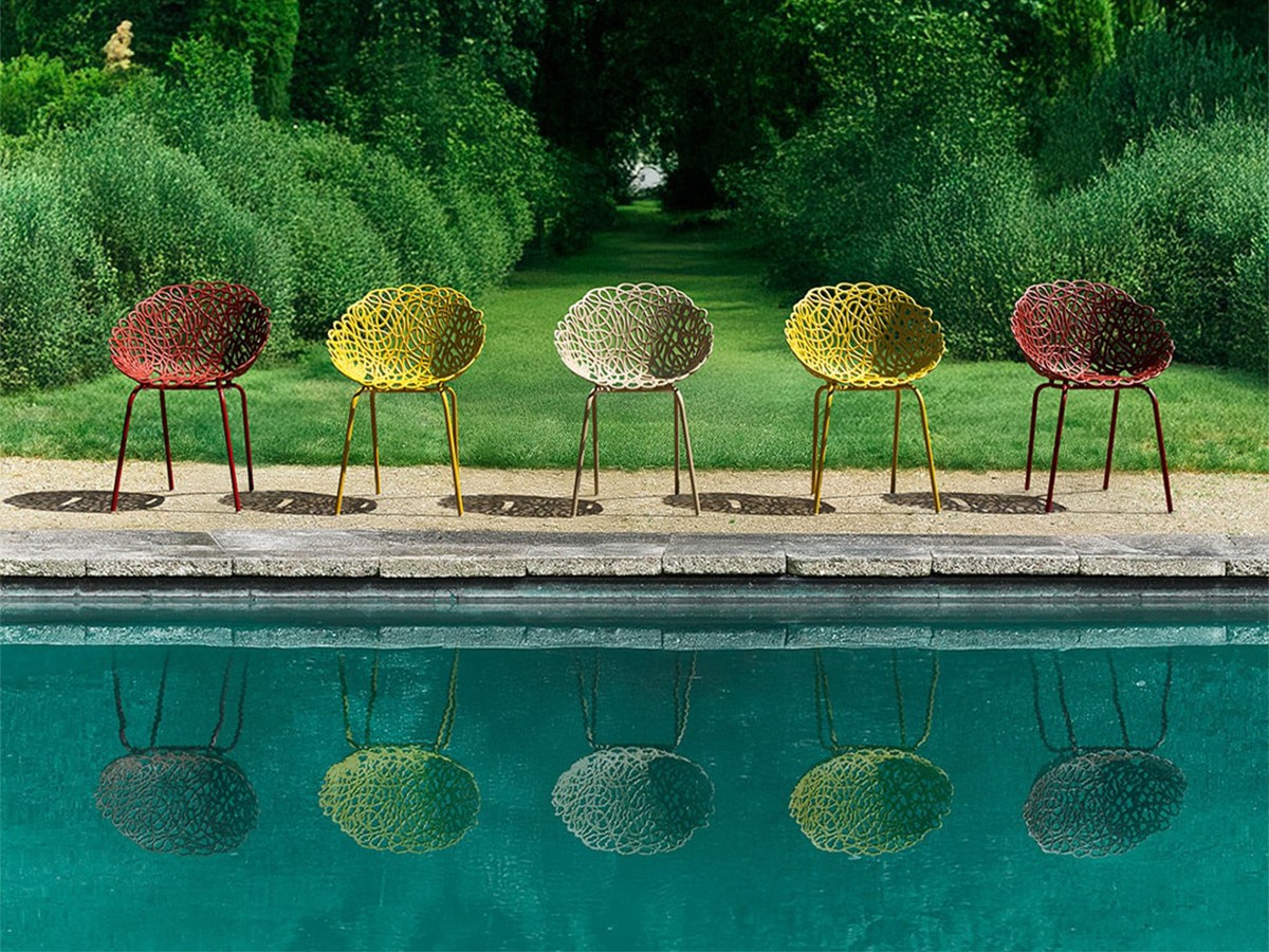 Qeeboo Bacana Chair Outdoor / キーブー バカナチェアアウトドア 2脚セット （チェア・椅子 > ダイニングチェア） 6