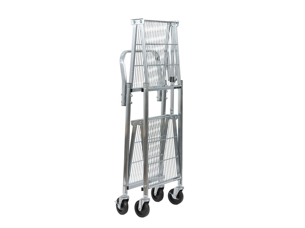 METAL FOLDING CART / メタル フォールディング カート 2段タイプ （収納家具 > ワゴン） 3