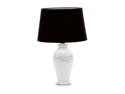 ROYAL DOULTON LIGHTING PRECIOUS PLATINUM SMALL FISH TABLE LAMP 