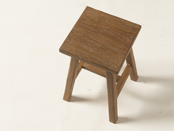 old maison Stool Square / オールドメゾン スツール スクエア No.OMU863 （チェア・椅子 > スツール） 2