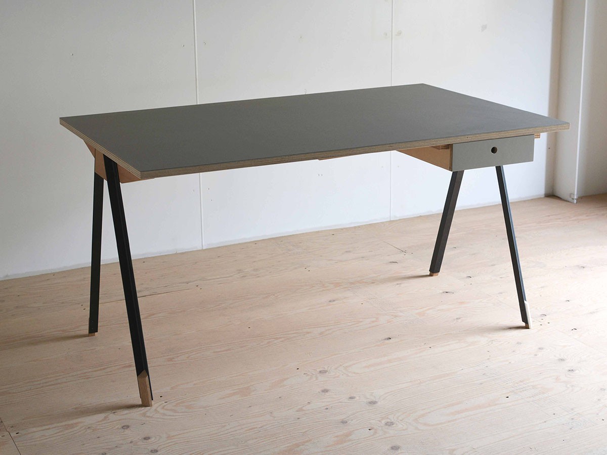 石巻工房 KOBO ST-TABLE drawer / いしのまきこうぼう 工房 ST-テーブル ドロワー付 （テーブル > ダイニングテーブル） 1