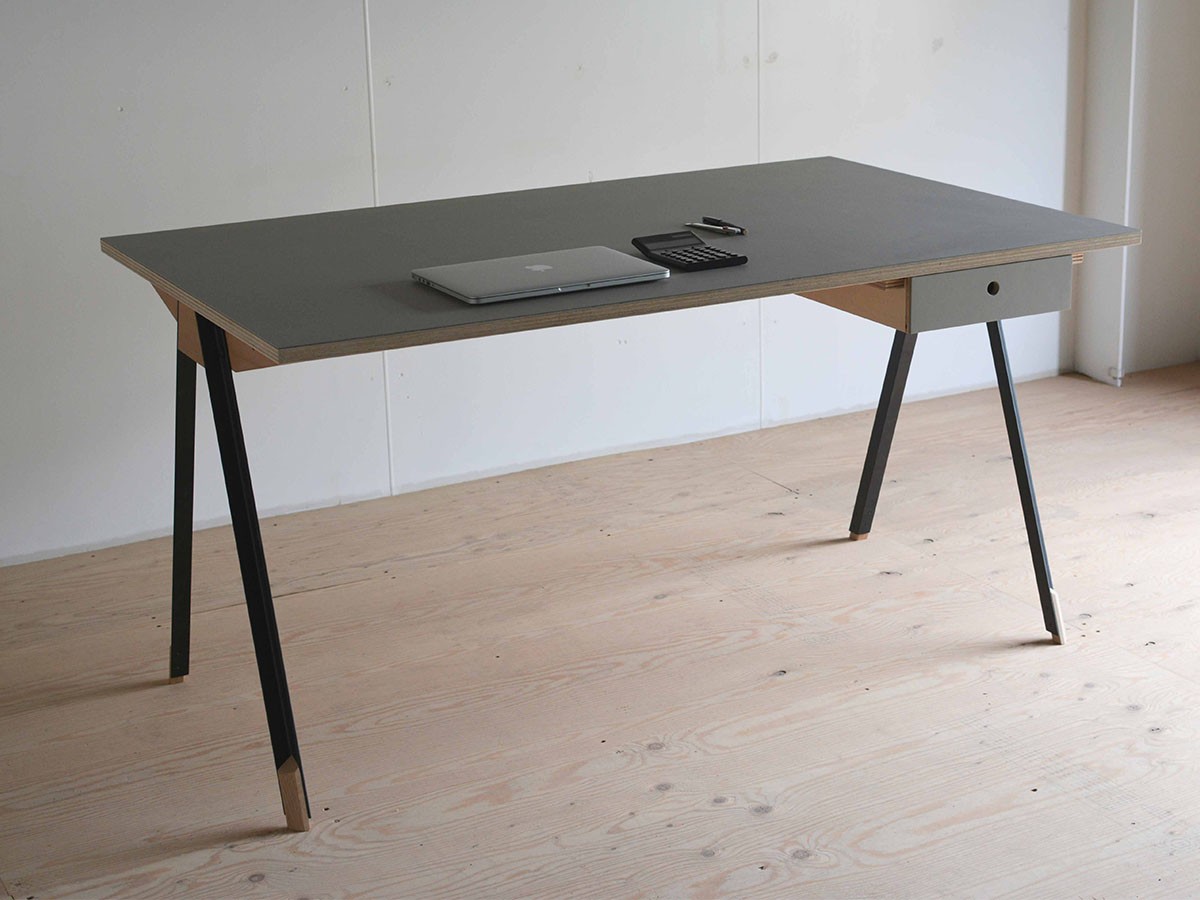 石巻工房 KOBO ST-TABLE drawer / いしのまきこうぼう 工房 ST-テーブル ドロワー付 （テーブル > ダイニングテーブル） 4