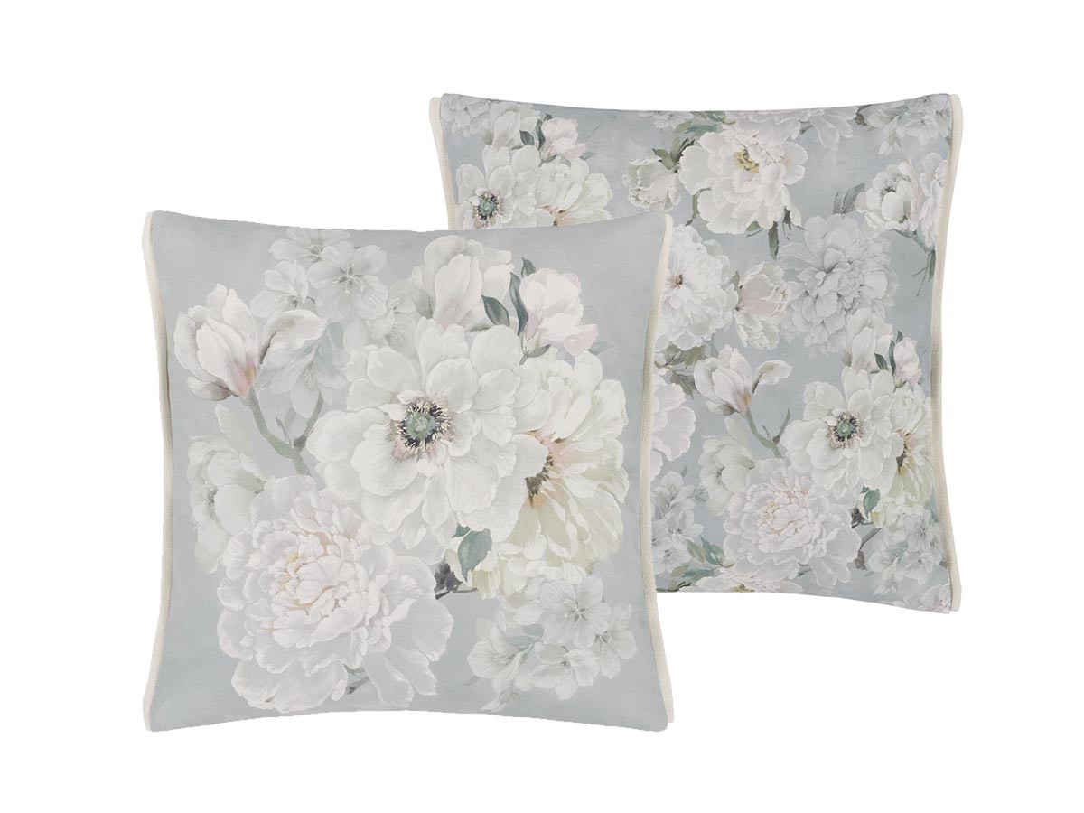 DESIGNERS GUILD Fleur Blanche Cushion / デザイナーズギルド フルール ブランシュ クッション 50 × 50cm （クッション > クッション・クッションカバー） 2