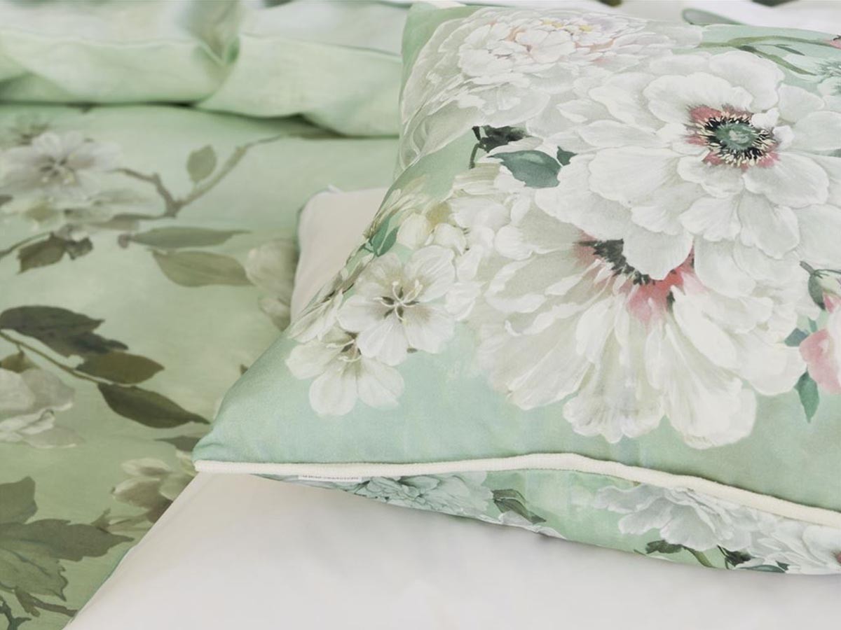 DESIGNERS GUILD Fleur Blanche Cushion / デザイナーズギルド フルール ブランシュ クッション 50 × 50cm （クッション > クッション・クッションカバー） 3