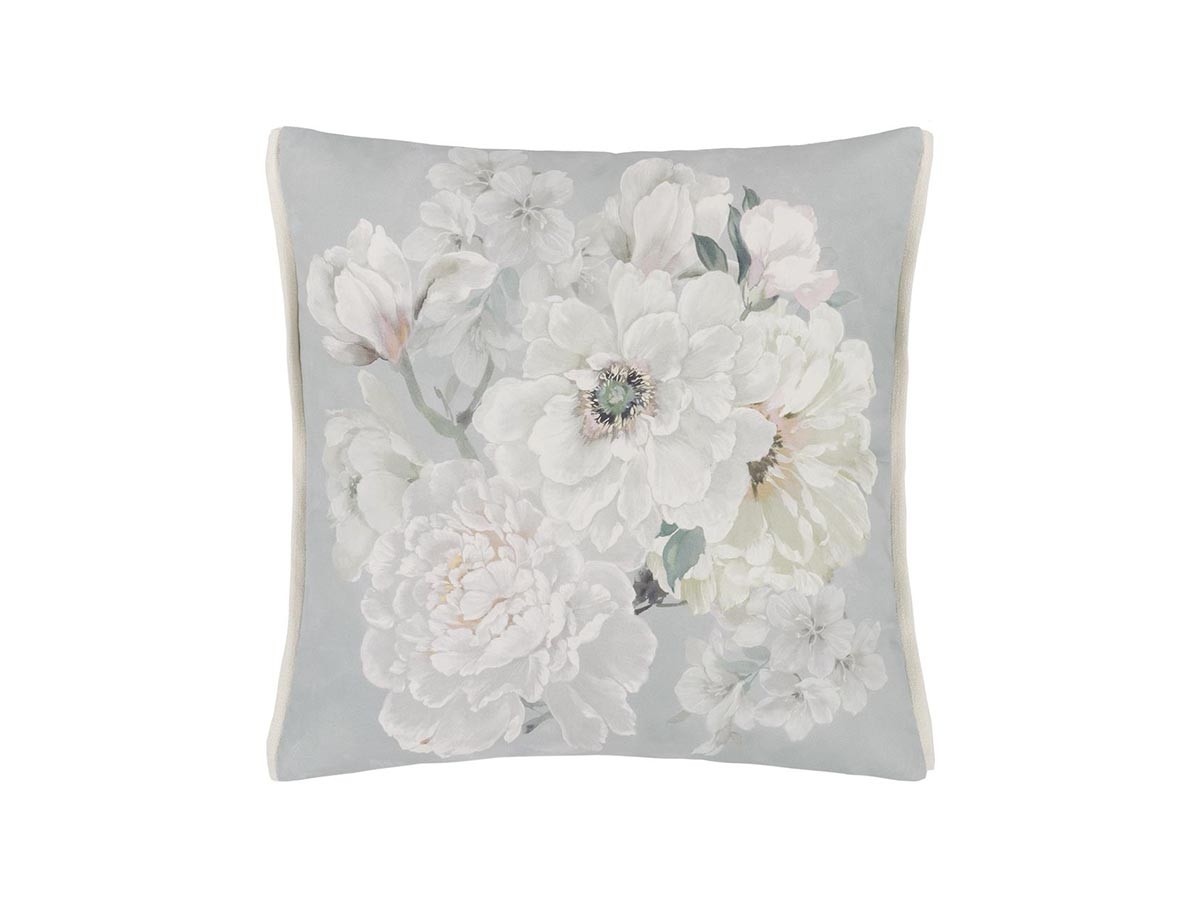 DESIGNERS GUILD Fleur Blanche Cushion / デザイナーズギルド フルール ブランシュ クッション 50 × 50cm （クッション > クッション・クッションカバー） 7