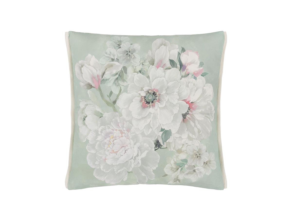 DESIGNERS GUILD Fleur Blanche Cushion / デザイナーズギルド フルール ブランシュ クッション 50 × 50cm （クッション > クッション・クッションカバー） 5