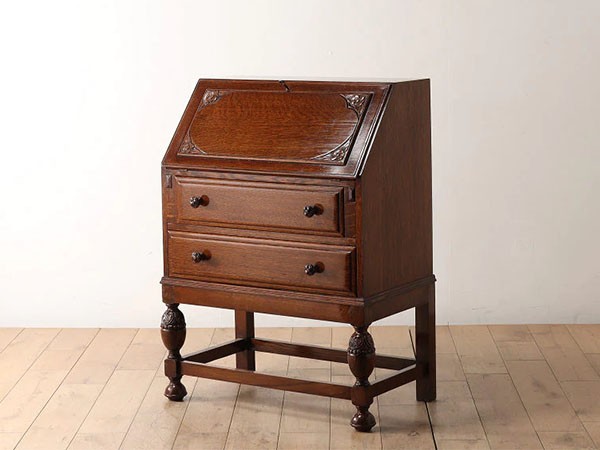 Lloyd's Antiques Real Antique 
Bureau / ロイズ・アンティークス イギリスアンティーク家具
ビューロー IJ001195 （デスク・机 > デスク・パソコンデスク・袖机） 1