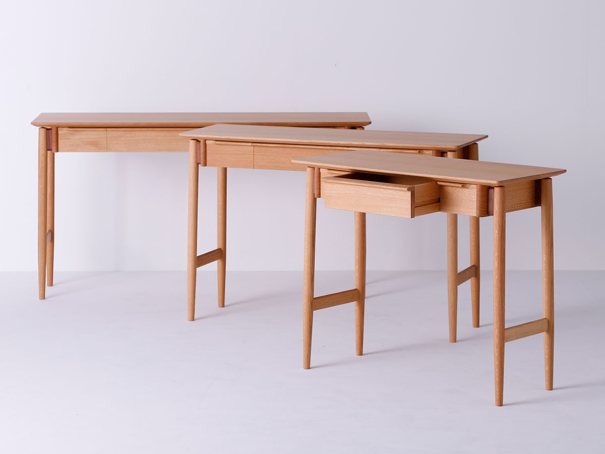 日進木工 WHITE WOOD Desk / にっしんもっこう ホワイトウッド デスク 幅110cm （デスク・机 > デスク・パソコンデスク・袖机） 3