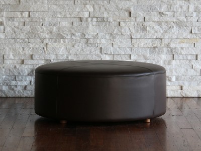 オットマン ベルベット素材 ダークブラウン オットマン ベルベット素材