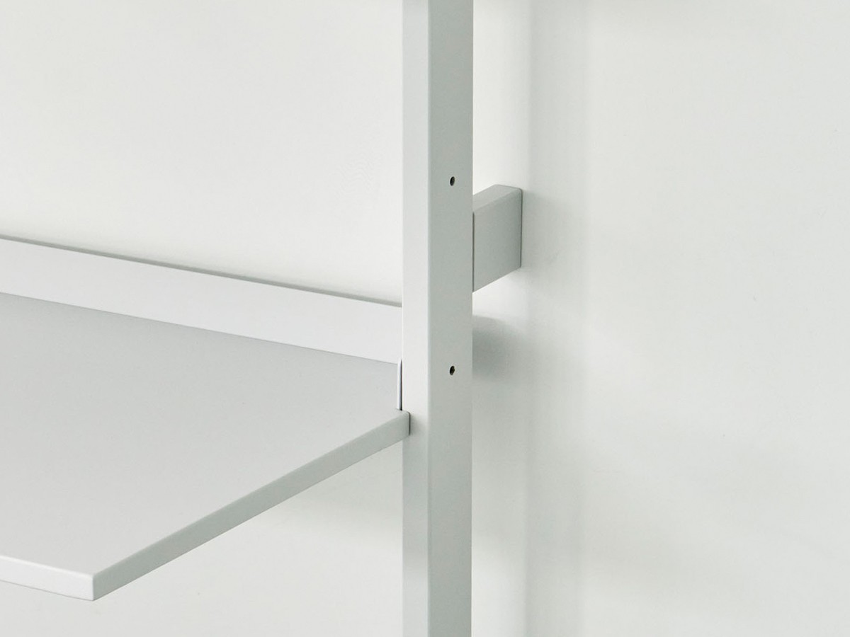 stiiilll Shelf double 8plate wood pegboard set / スティール シェルフ 2台 8段 + ウッドペグボード セット （収納家具 > ラック・シェルフ） 9