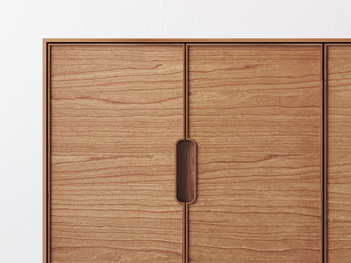 松井木工 LAF Cabinet 6doors / まついもっこう ラフ キャビネット
6ドア 幅200cm（木面 / 鉄脚） （収納家具 > サイドボード・リビングボード） 3