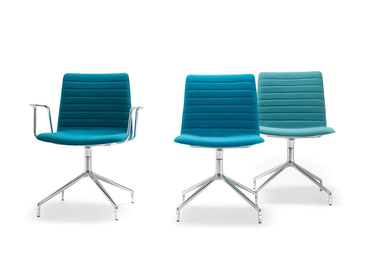 Andreu World Flex Corporate Chair
Fully Upholstered Shell / アンドリュー・ワールド フレックス コーポレート SI1639
チェア 回転式スターベース（フルパッド） （チェア・椅子 > ダイニングチェア） 5