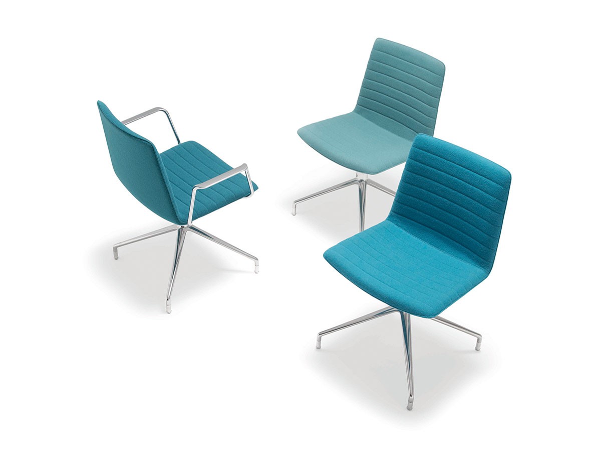 Andreu World Flex Corporate Chair
Fully Upholstered Shell / アンドリュー・ワールド フレックス コーポレート SI1639
チェア 回転式スターベース（フルパッド） （チェア・椅子 > ダイニングチェア） 6